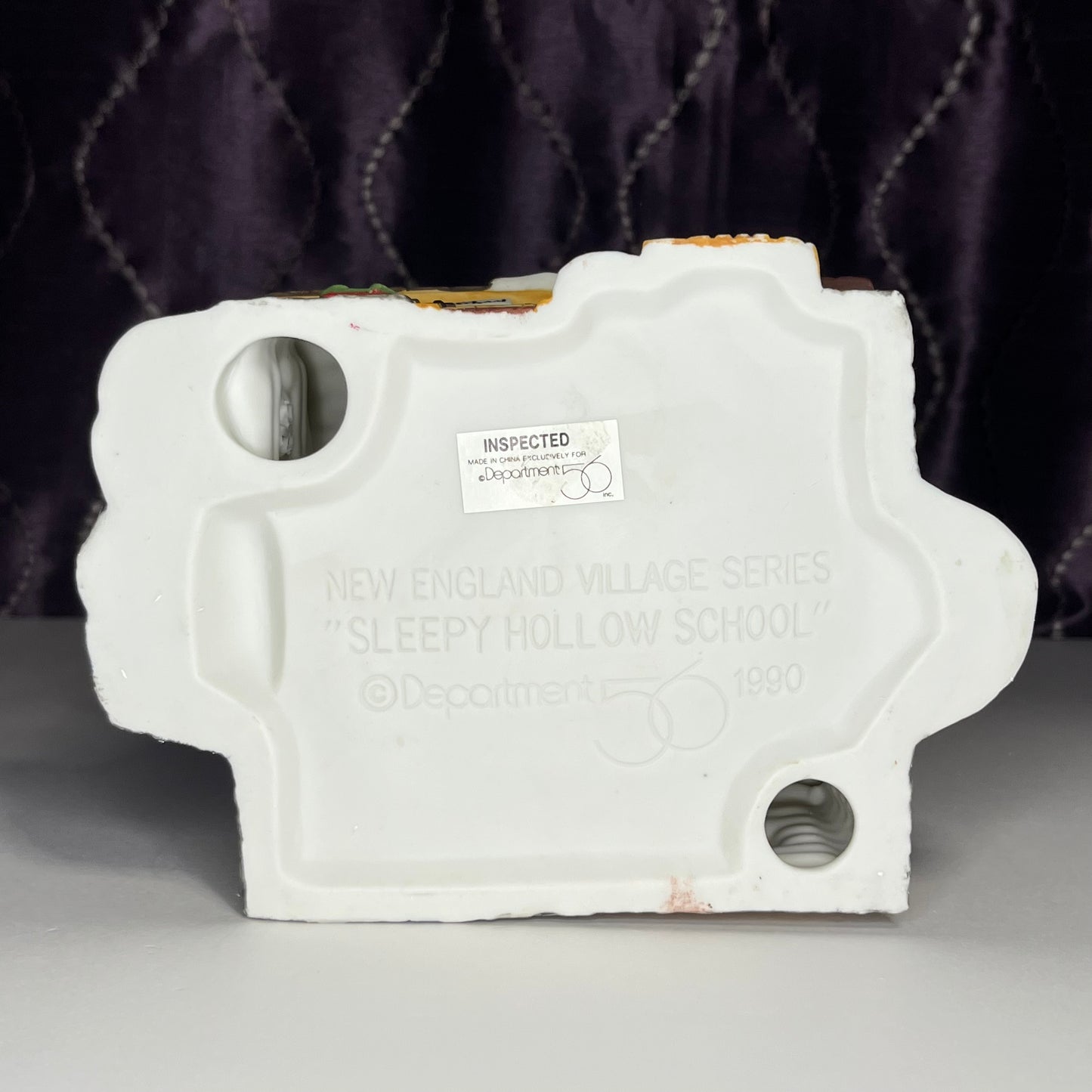 Sleepy Hollow School, Department 56 New England Village, #59544