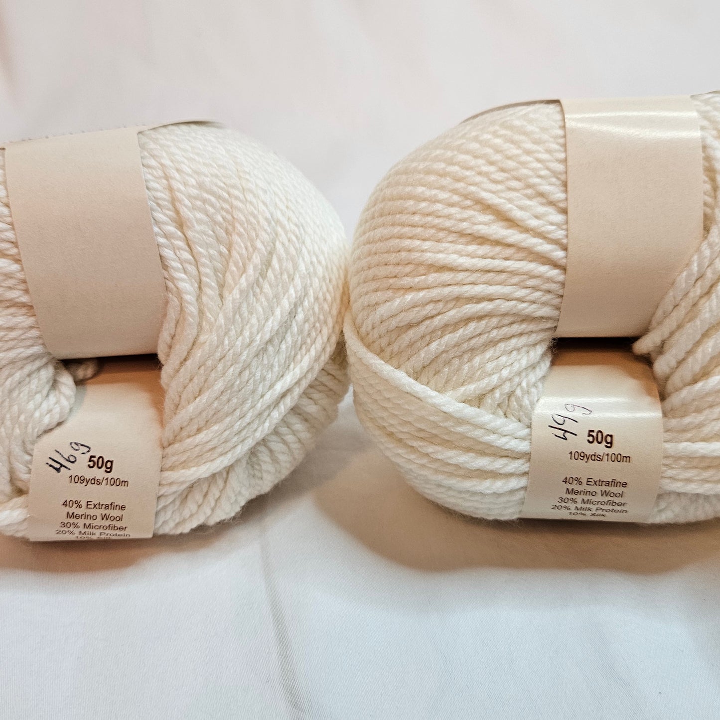 Queensland Collection Leche yarn, Extra Fine Merino Wool blend, Lot of 6 balls