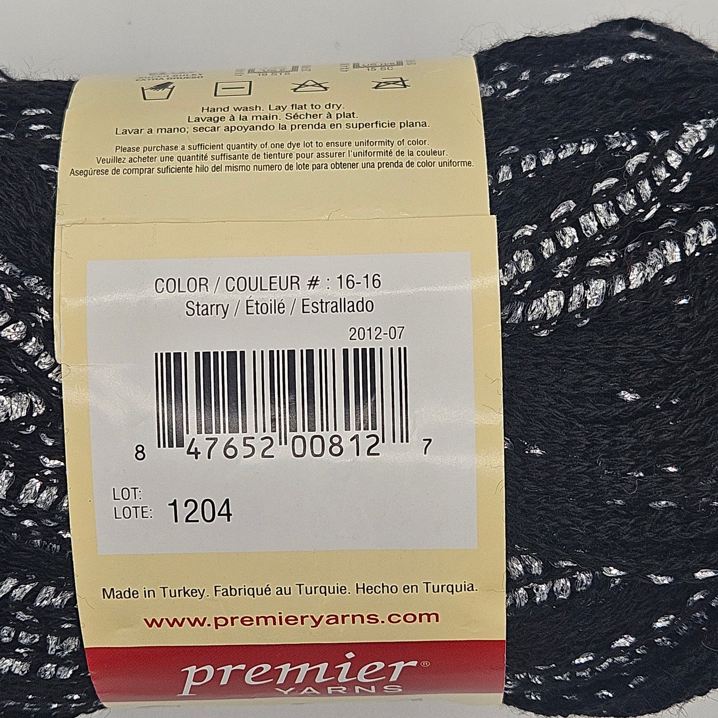 Starbella Ruffled Scarf Yarn -- variety of colors