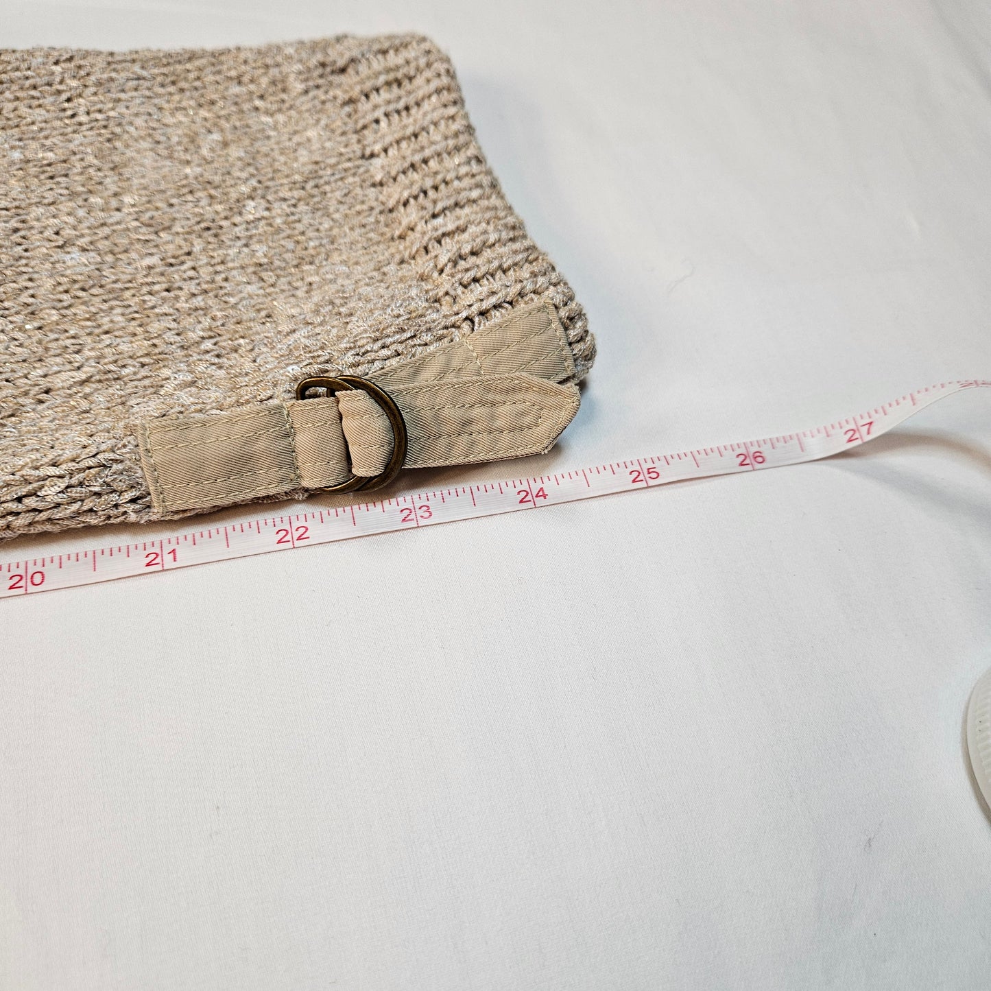 Pierri New York beige-gold zip front cardigan sweater