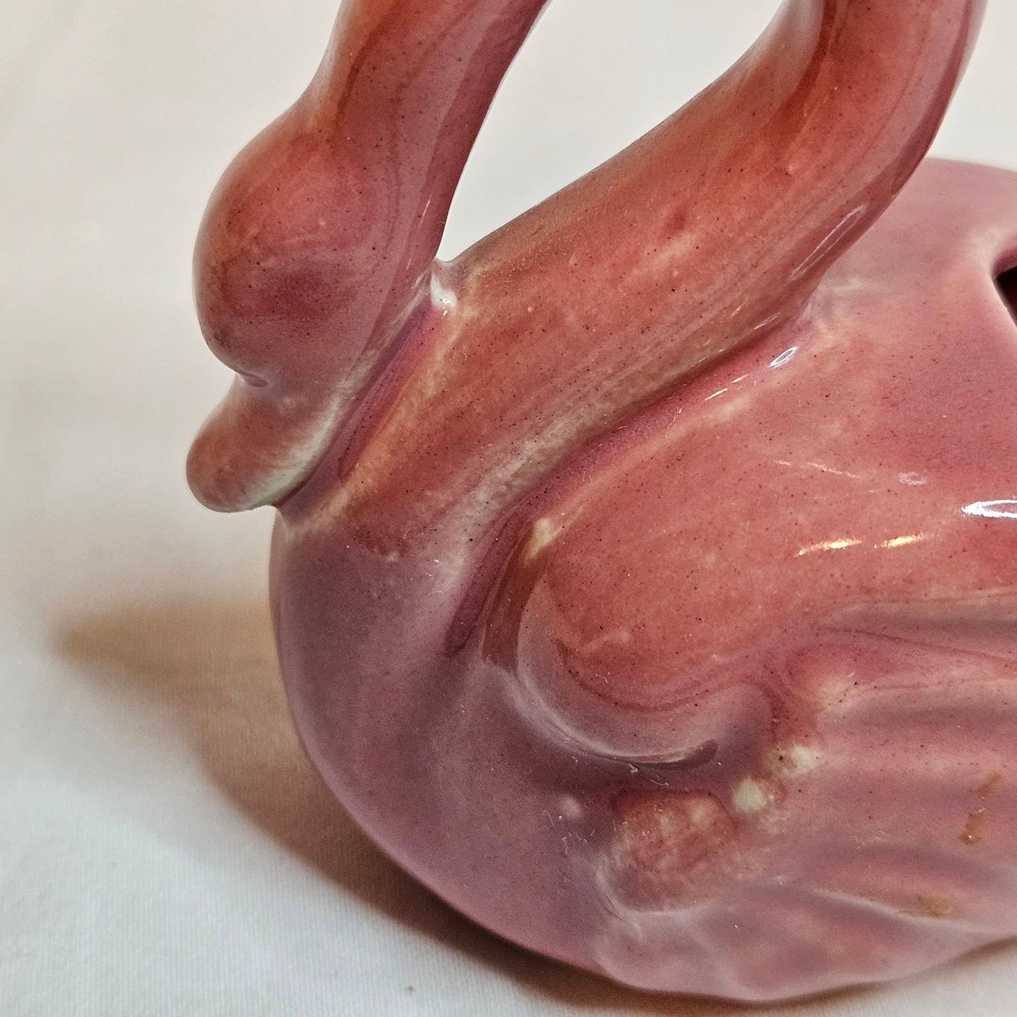 Small Niloak vintage Swan planter, 3.25 inches tall