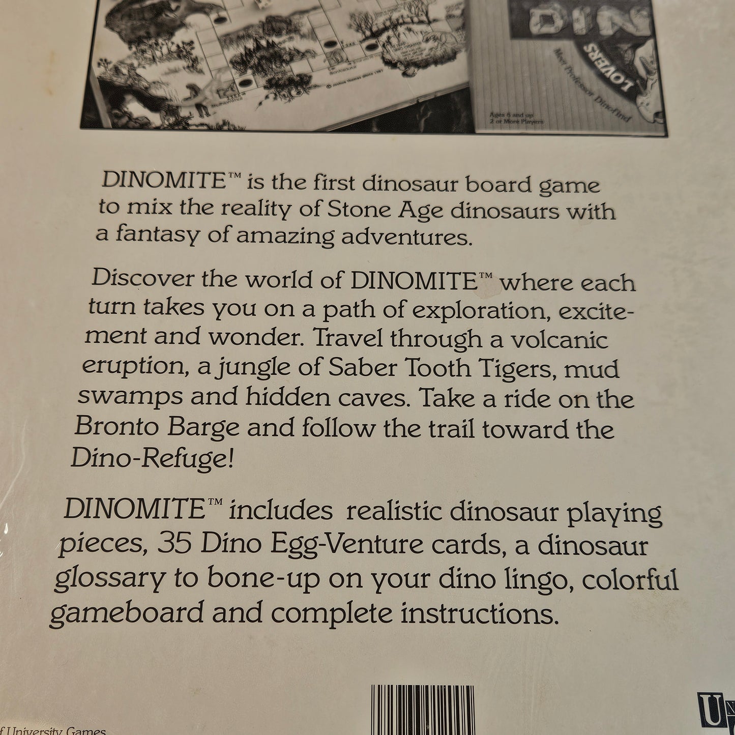 Dinomite, The Dinosaur Adventure Game for Dinosaur Lovers, 1988, sealed