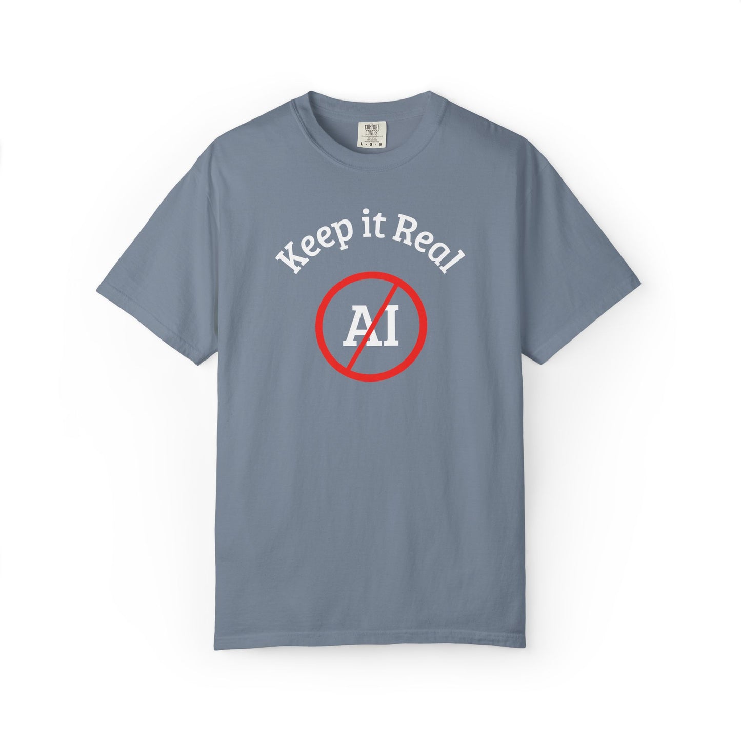 Keep It Real, No AI, Unisex T-shirt