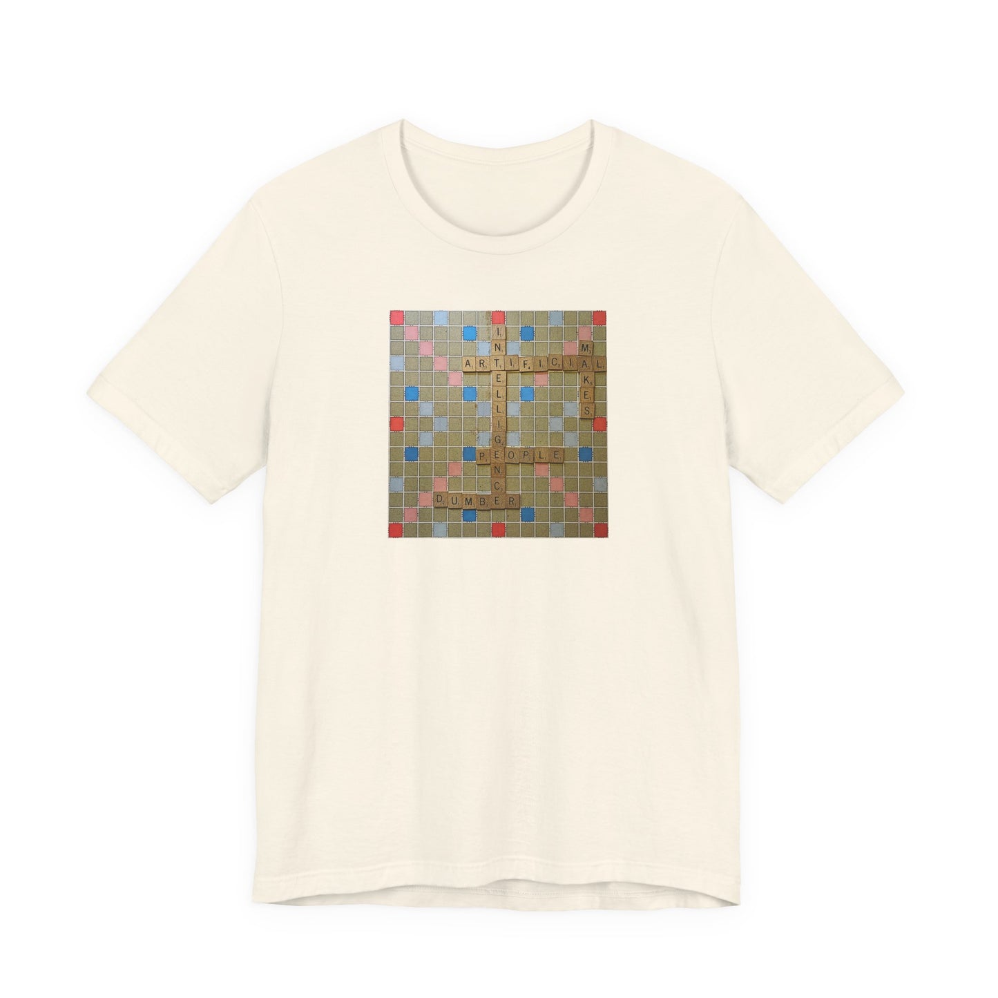 Artificial Intelligence Makes People Dumber short sleeve t-shirt