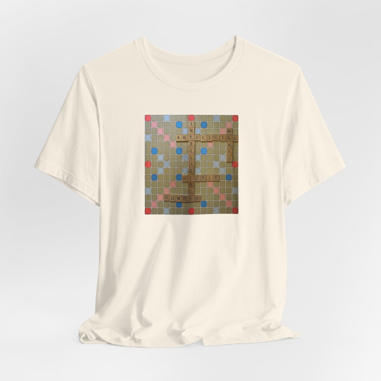 Artificial Intelligence Makes People Dumber short sleeve t-shirt