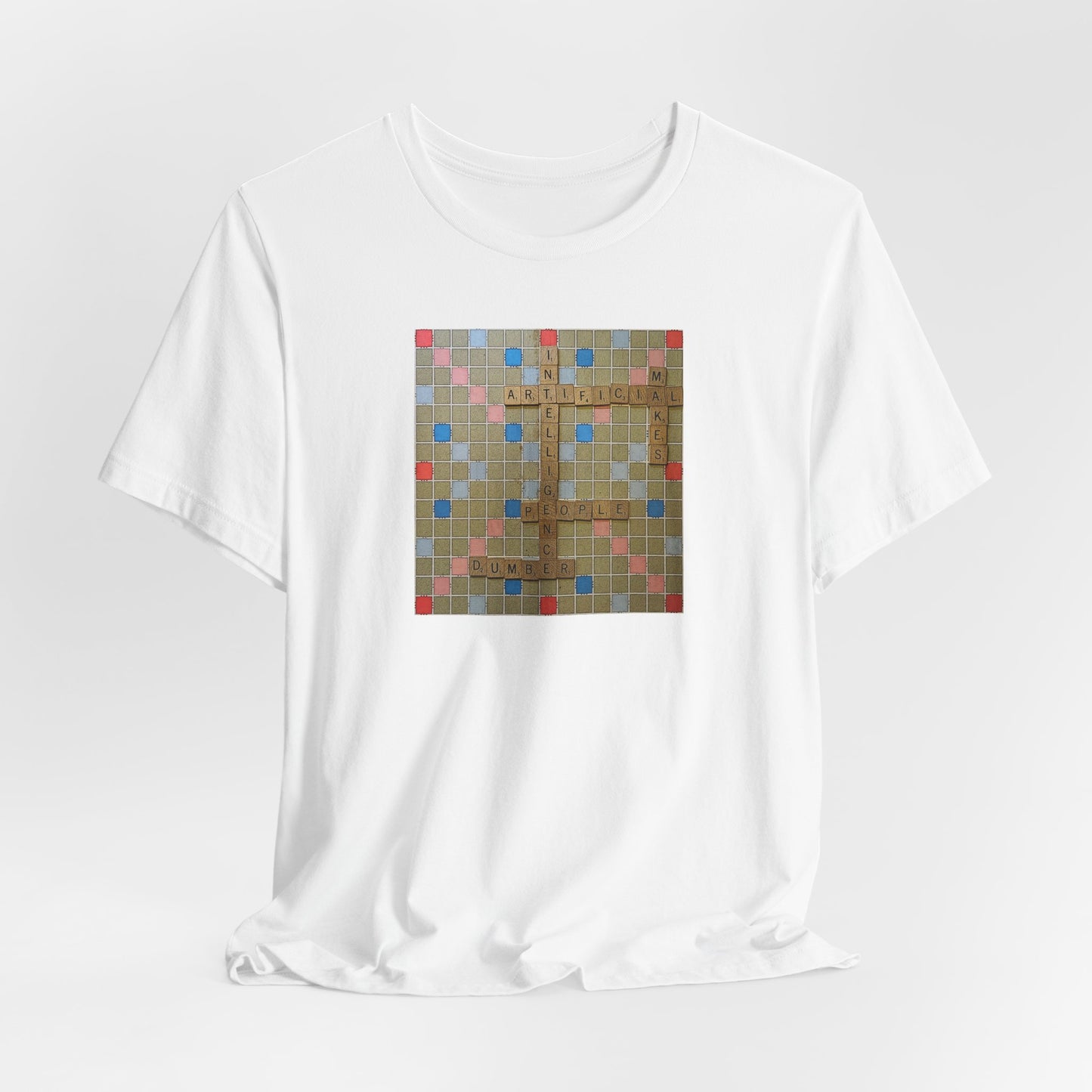 Artificial Intelligence Makes People Dumber short sleeve t-shirt