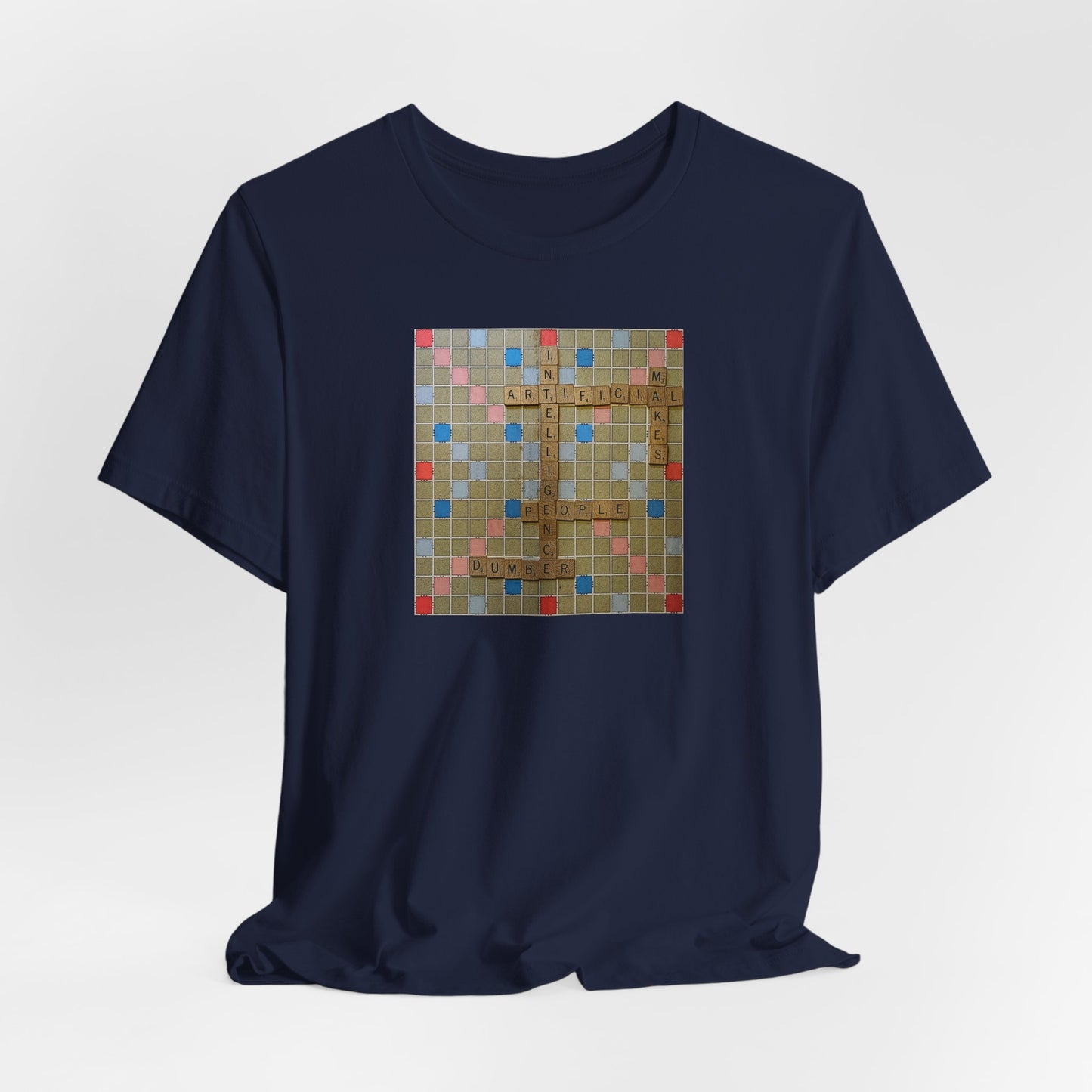 Artificial Intelligence Makes People Dumber short sleeve t-shirt