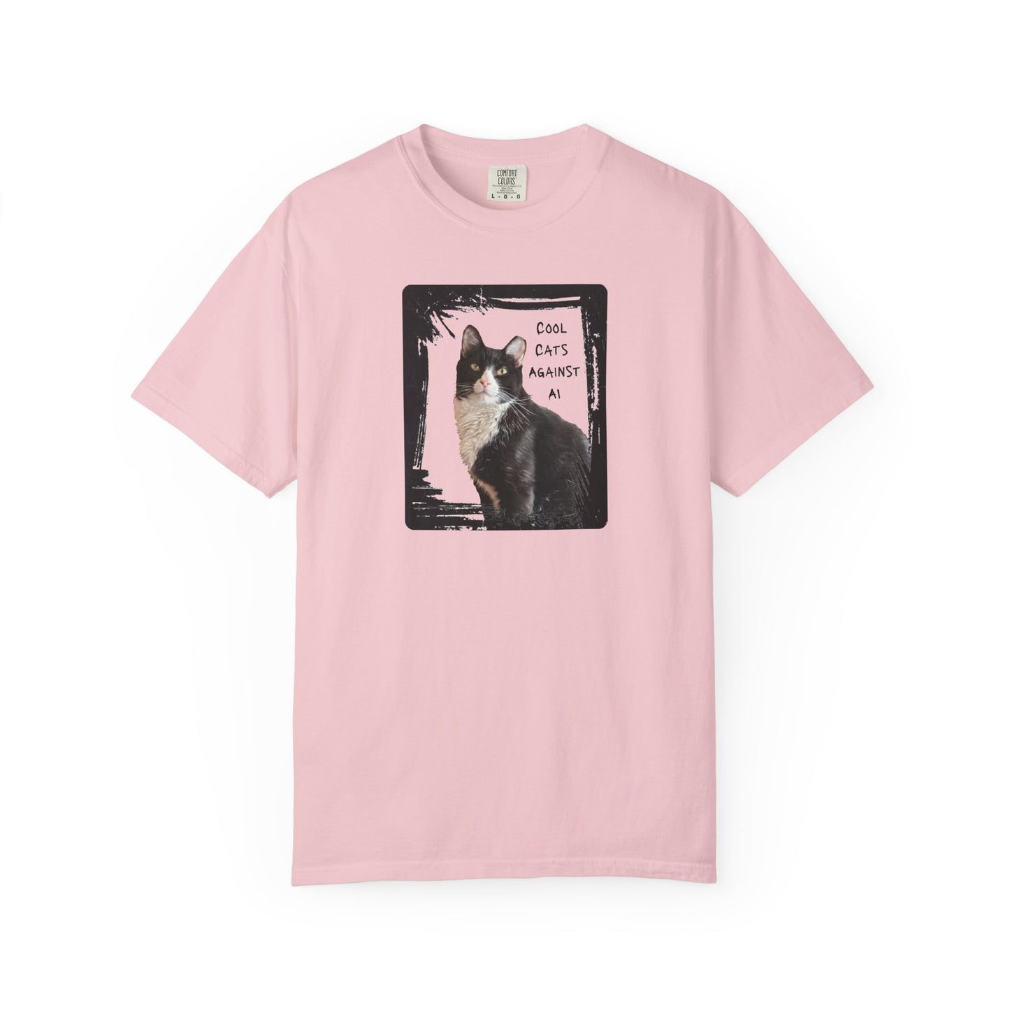 Cool Cats Against AI - Garment-Dyed T-shirt
