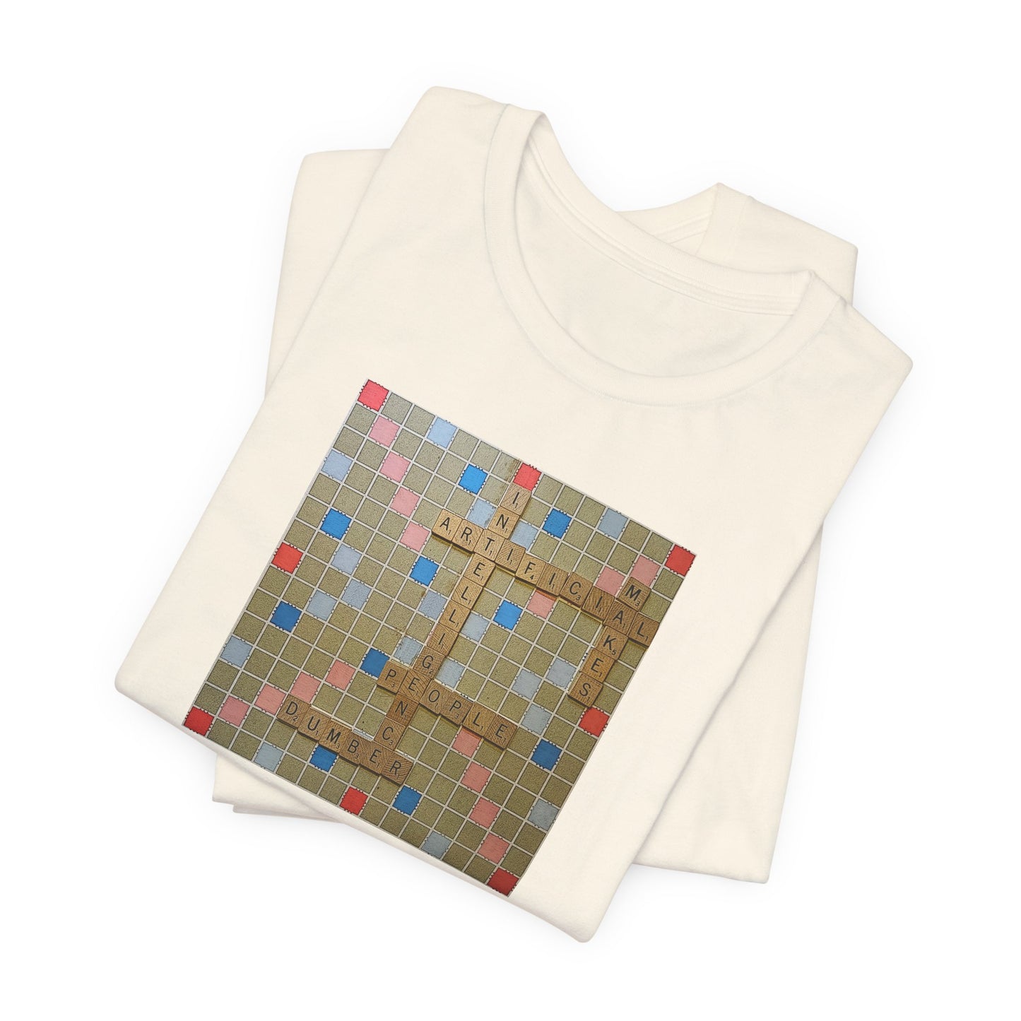 Artificial Intelligence Makes People Dumber short sleeve t-shirt