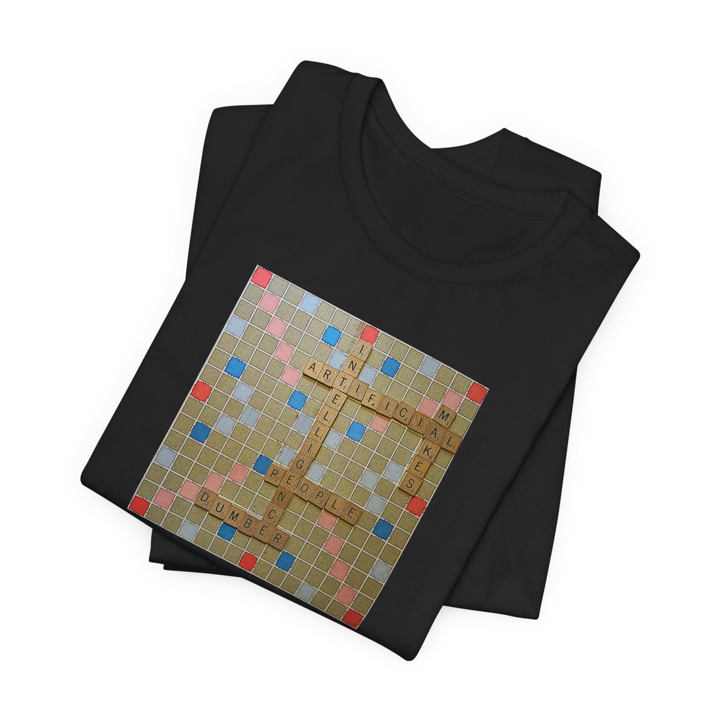 Artificial Intelligence Makes People Dumber short sleeve t-shirt