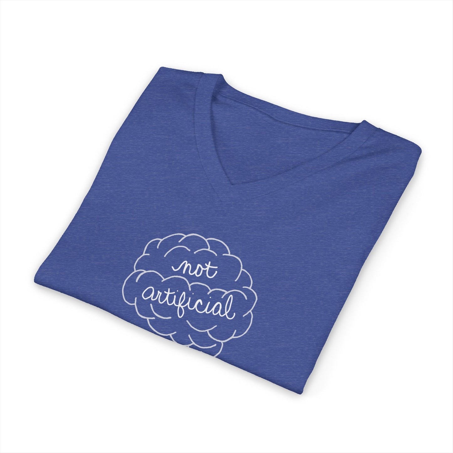 Not Artificial - Unisex Jersey Short Sleeve V-Neck Tee
