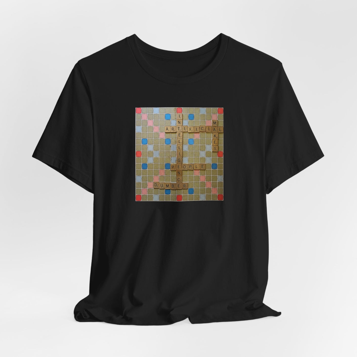 Artificial Intelligence Makes People Dumber short sleeve t-shirt