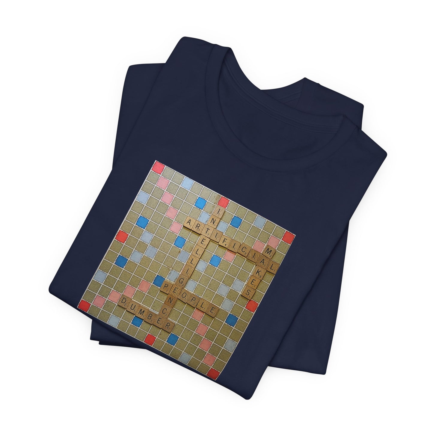 Artificial Intelligence Makes People Dumber short sleeve t-shirt