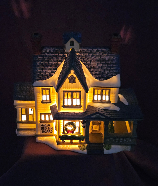 Ada's Bed and Boarding House, Deparment 56 New England Village Series #5940-4