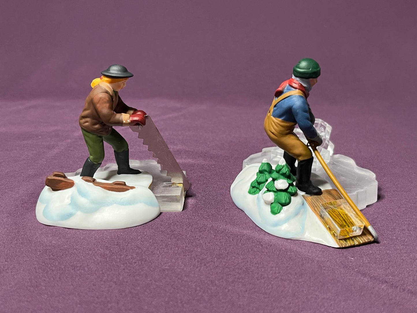 Blue Star Ice Harvesters, Department 56 Heritage Village Collection #56502