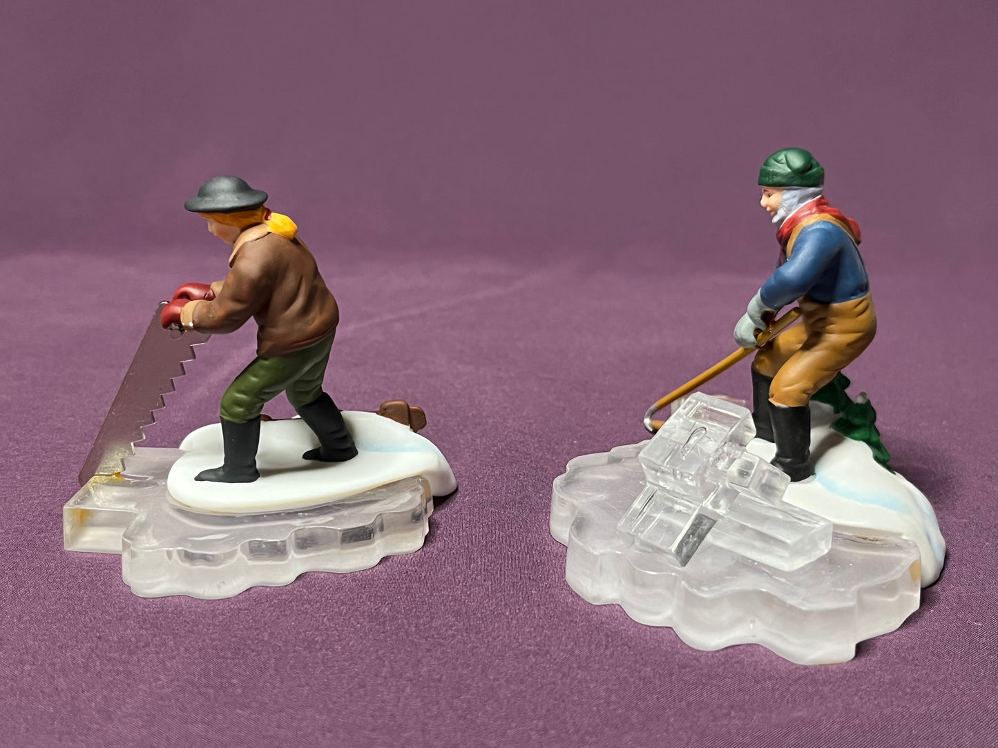 Blue Star Ice Harvesters, Department 56 Heritage Village Collection #56502