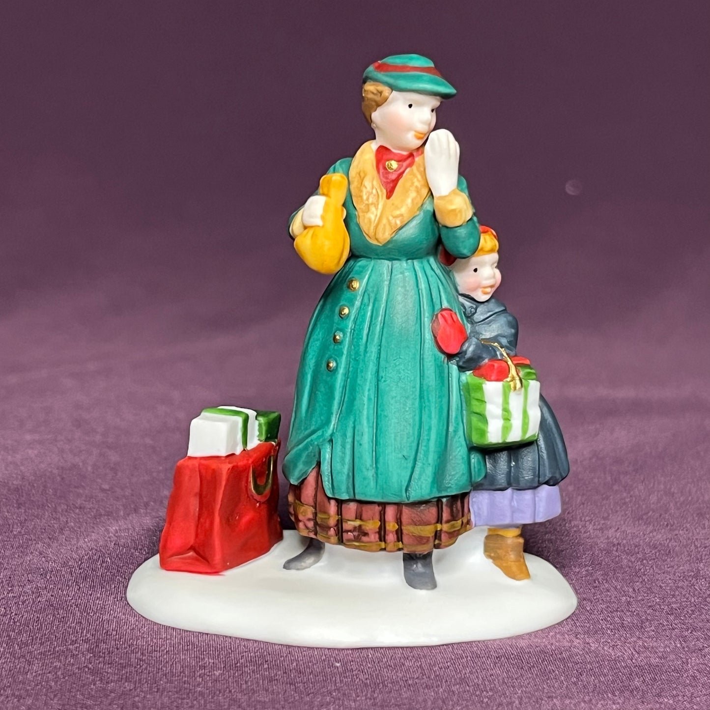 Don't Drop the Presents, Department 56 Heritage Village Collection #55328