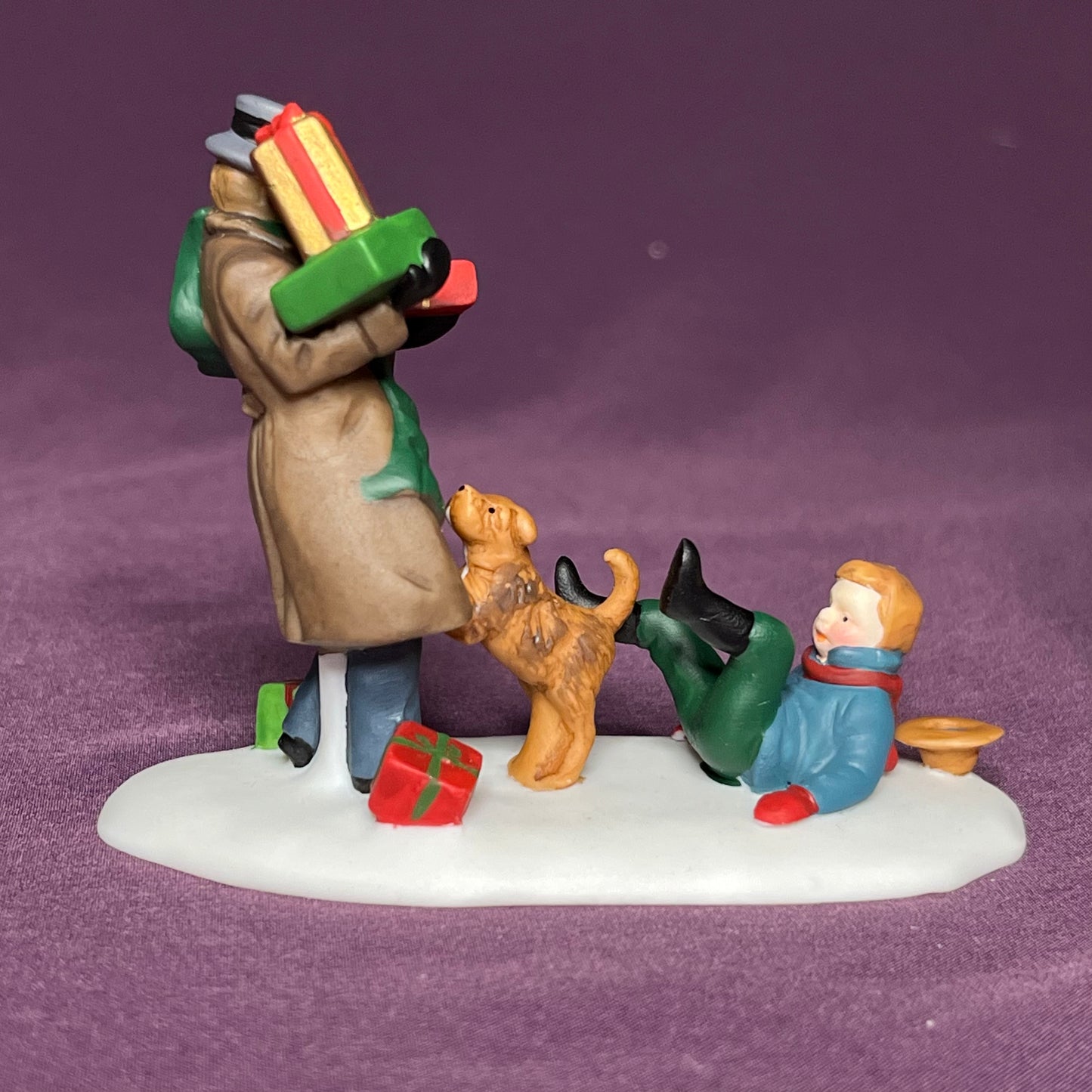 Don't Drop the Presents, Department 56 Heritage Village Collection #55328