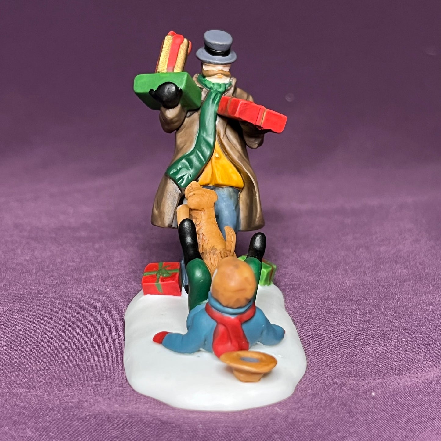 Don't Drop the Presents, Department 56 Heritage Village Collection #55328