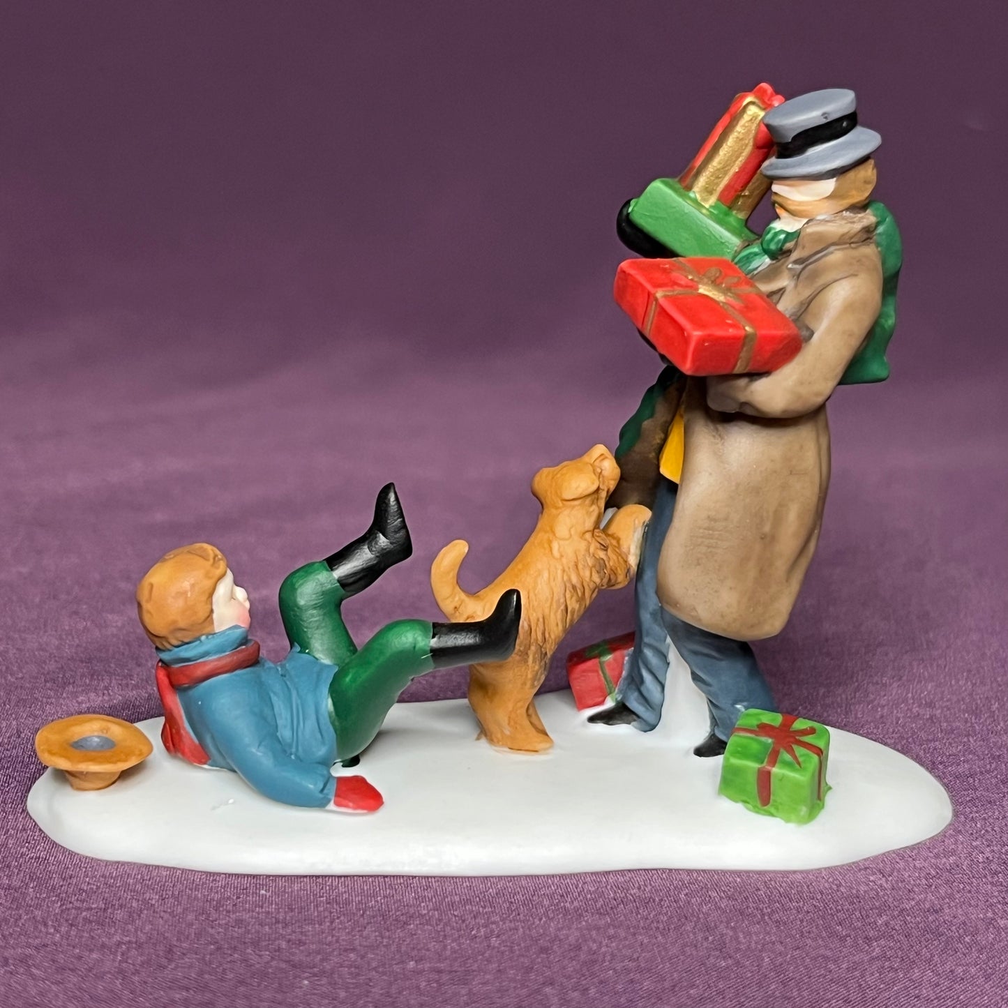 Don't Drop the Presents, Department 56 Heritage Village Collection #55328