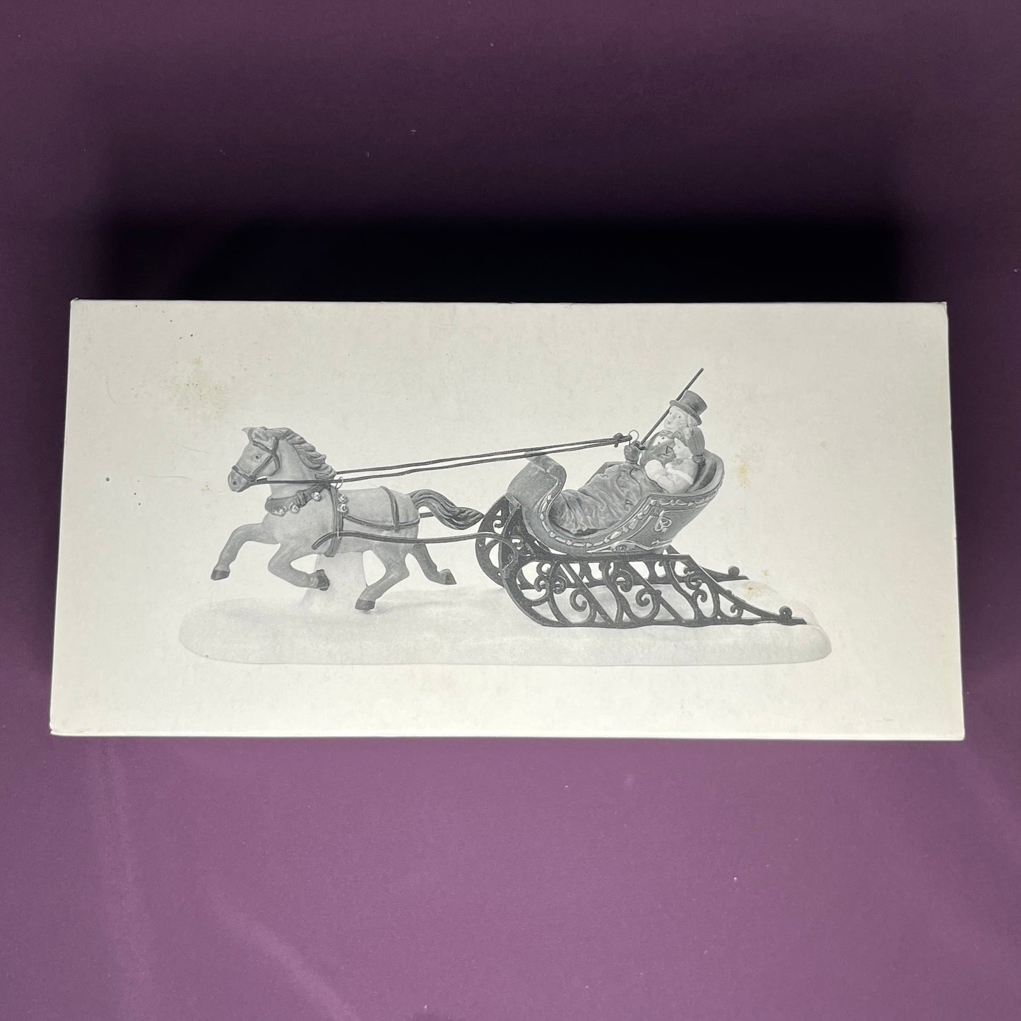 Dashing Through the Snow, Vintage Department 56 Heritage Village Collection #58203