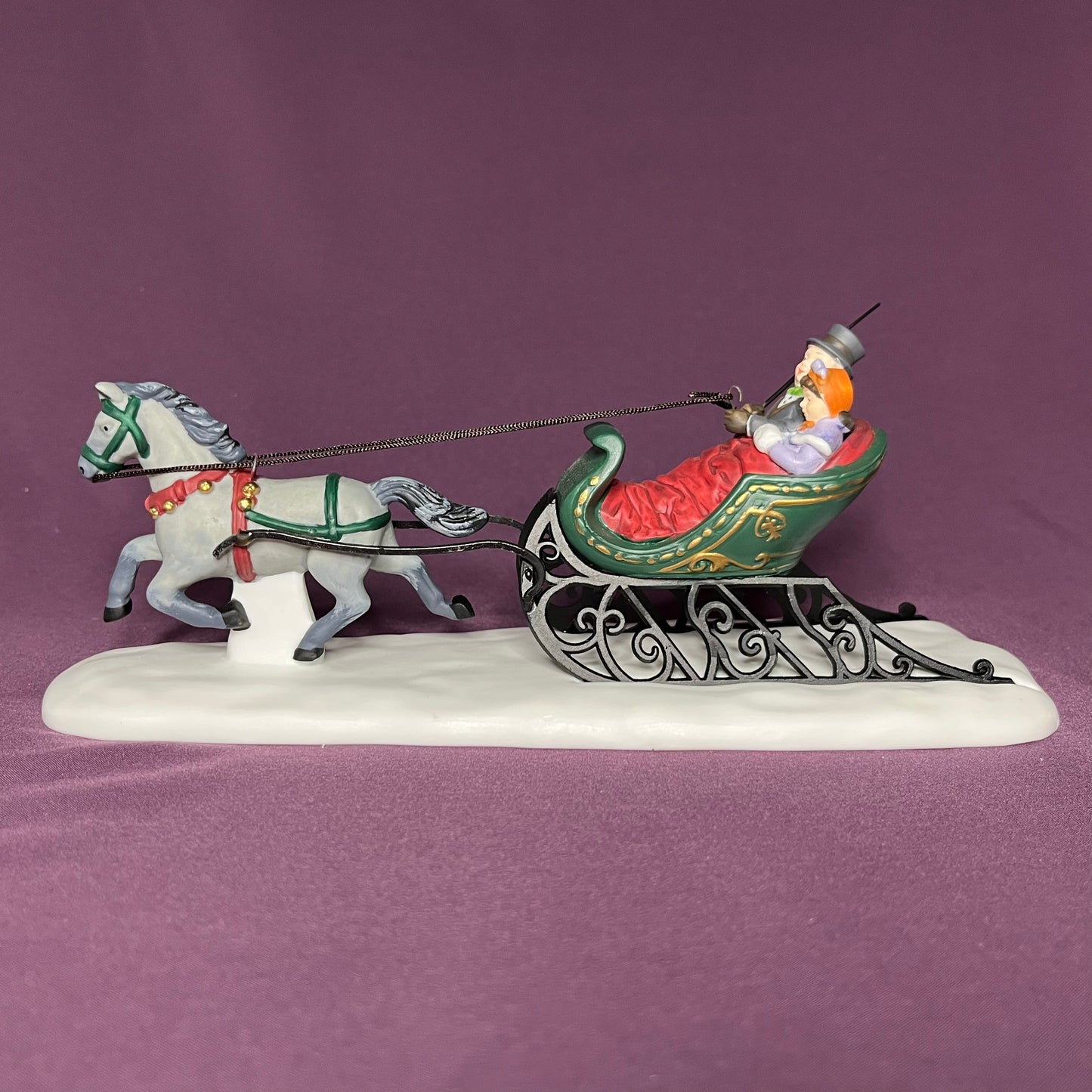 Dashing Through the Snow, Vintage Department 56 Heritage Village Collection #58203