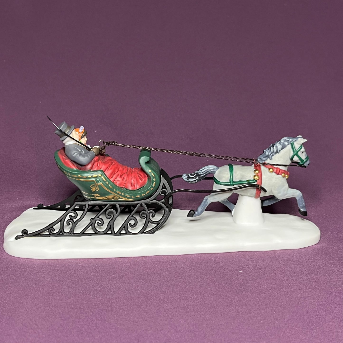 Dashing Through the Snow, Vintage Department 56 Heritage Village Collection #58203