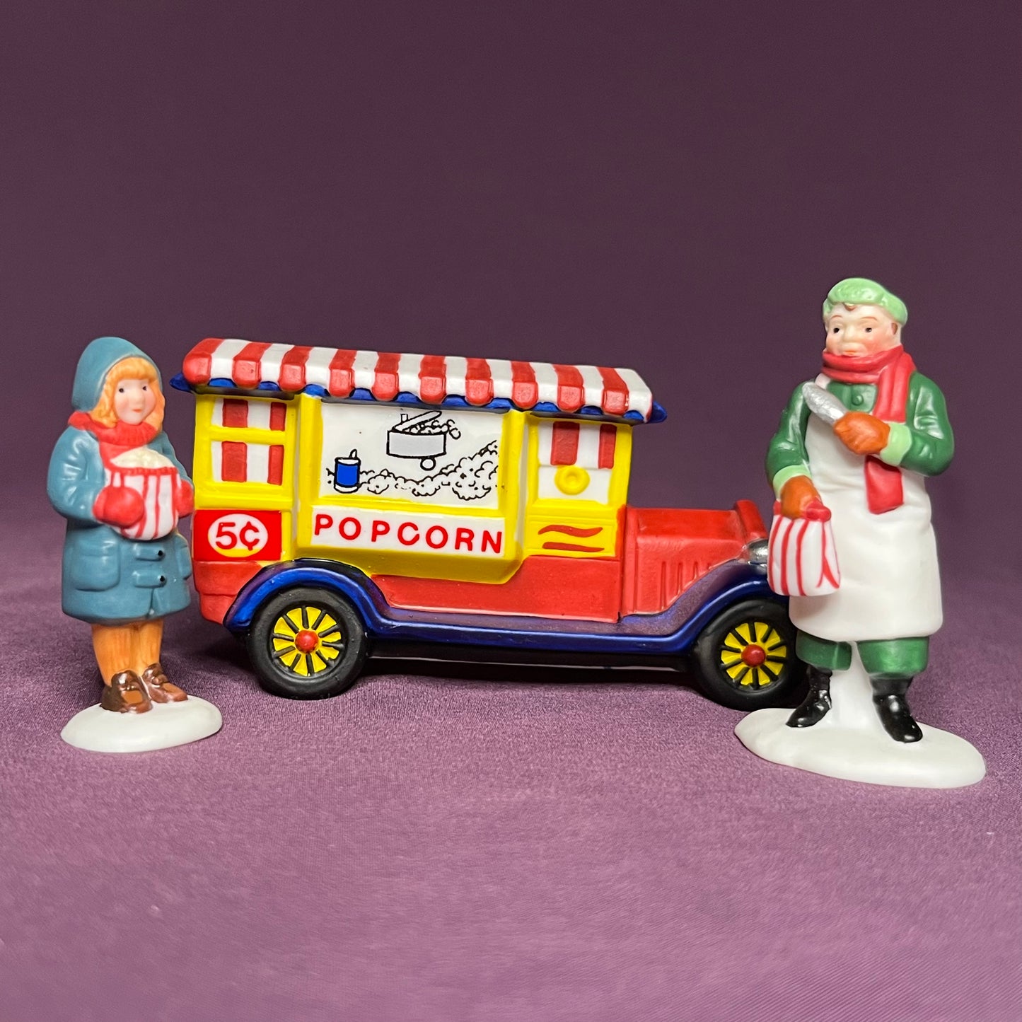 Popcorn Vendor, Department 56 Heritage Village Collection #59587