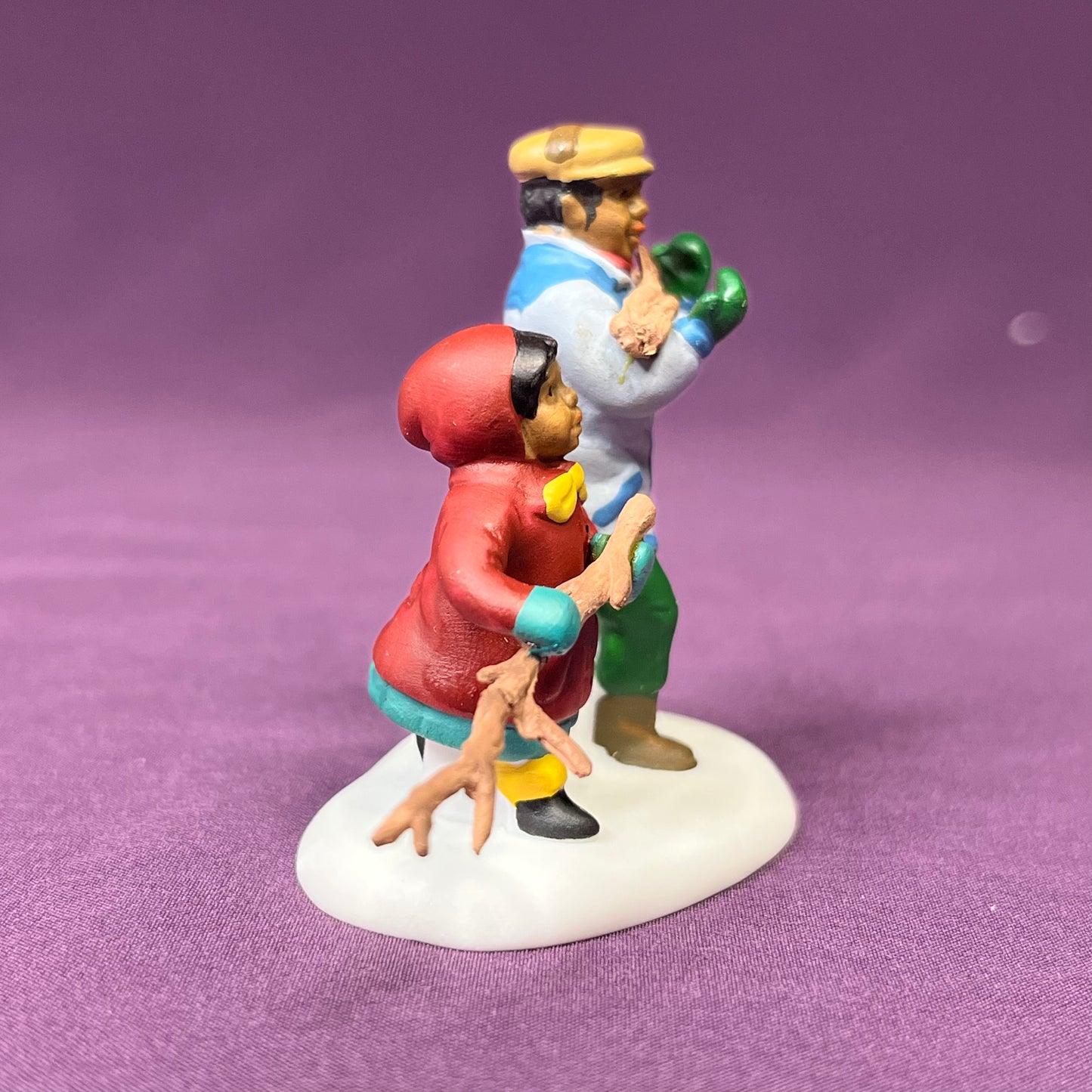 Playing in the Snow, Department 56 Heritage Village Collection #5556-5