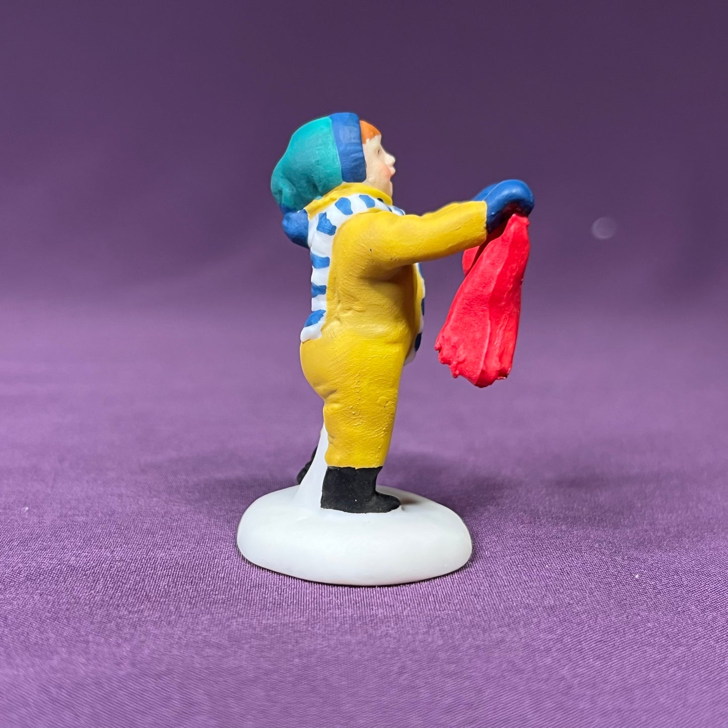 Playing in the Snow, Department 56 Heritage Village Collection #5556-5