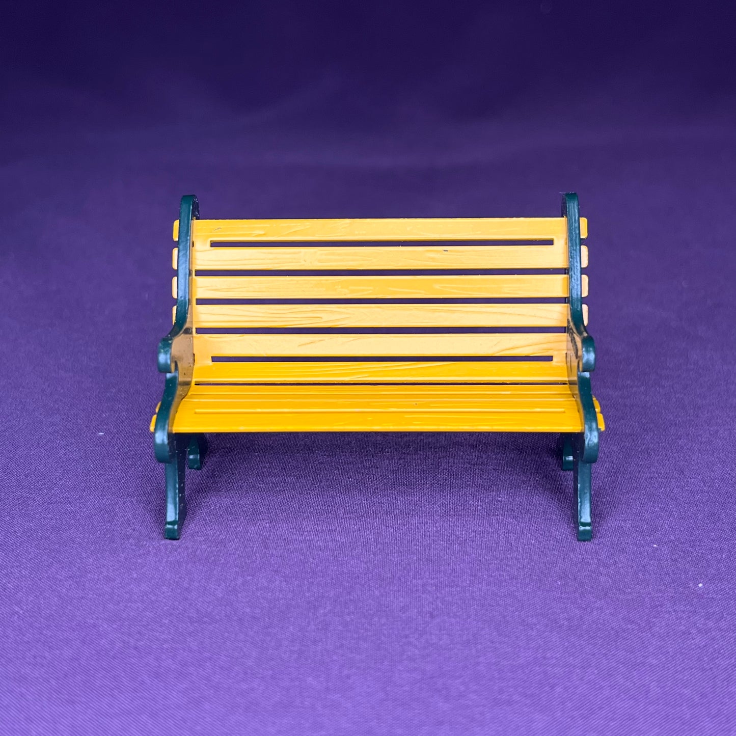 Wrought Iron Bench, Department 56 Village metal accessory, #5230-2