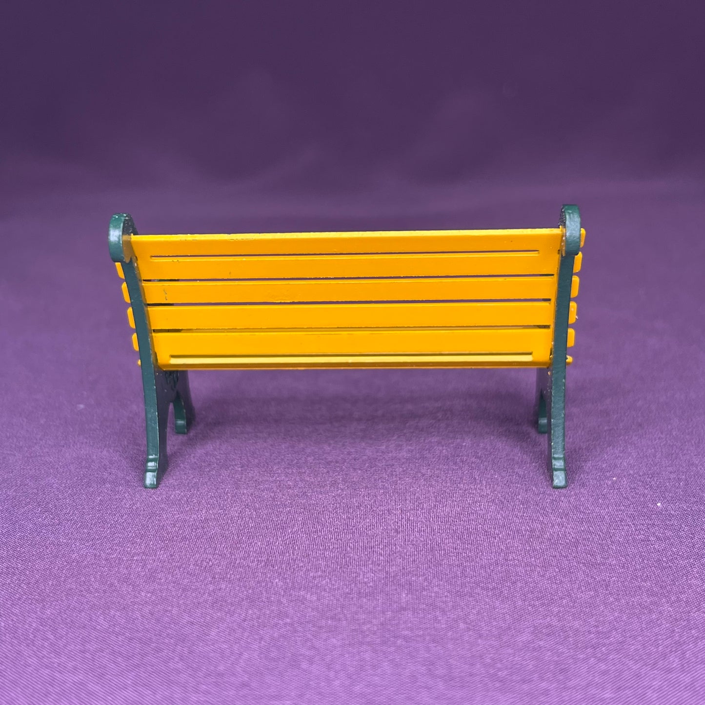 Wrought Iron Bench, Department 56 Village metal accessory, #5230-2