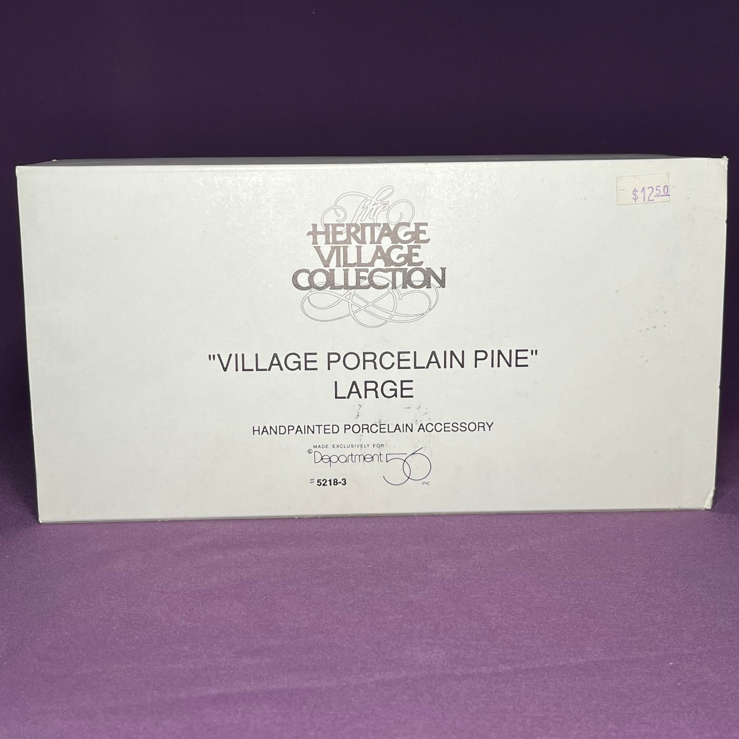 Village Porcelain Pine, Large, Department 56 Heritage Village Collection, #5218-3