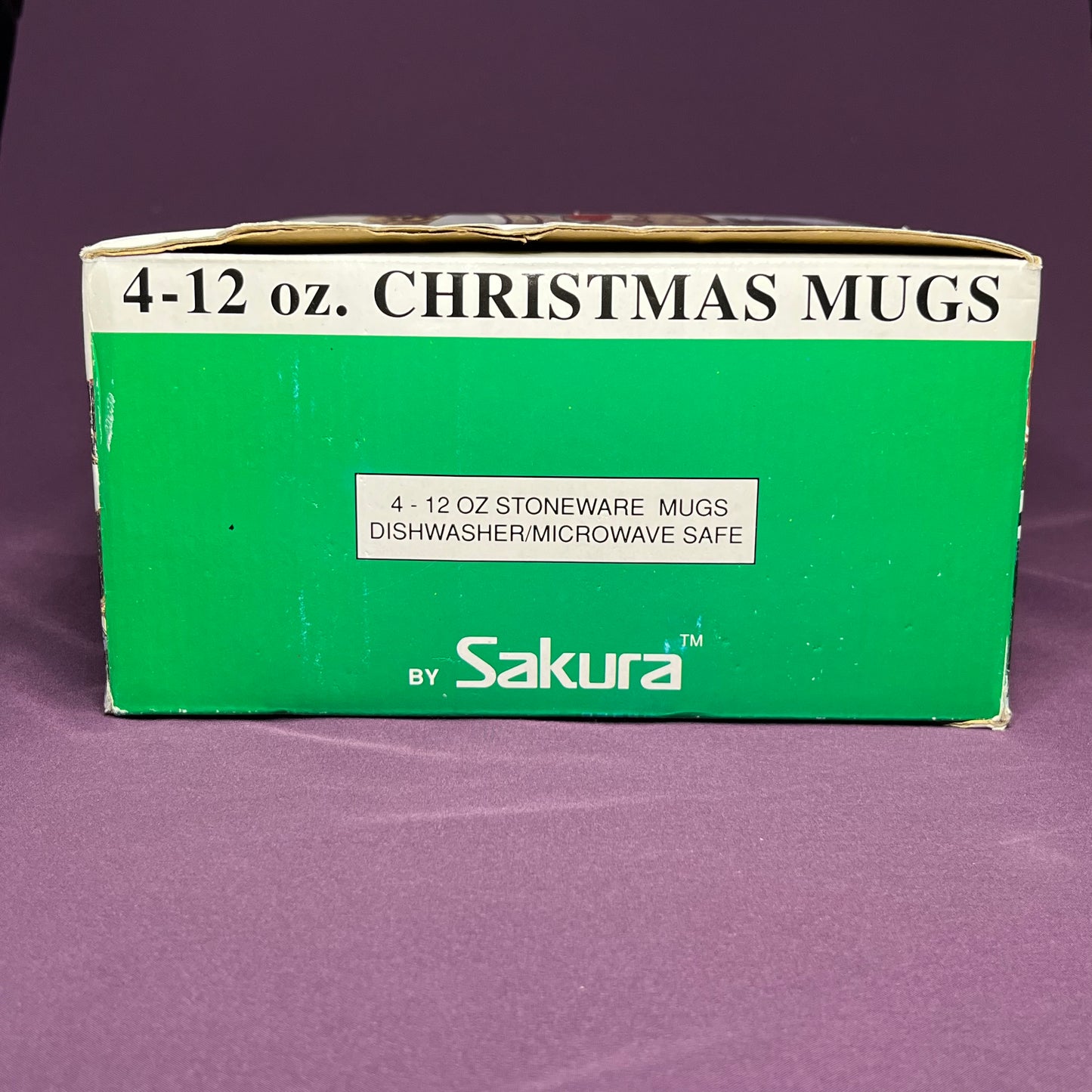 Magic of Santa Mugs, 1996, Debbie Mumm, Sakura