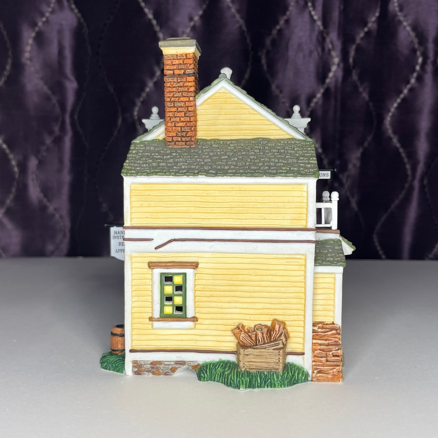 Benjamin Bowman Violin Maker, Department 56, New England Village #56663, 2002