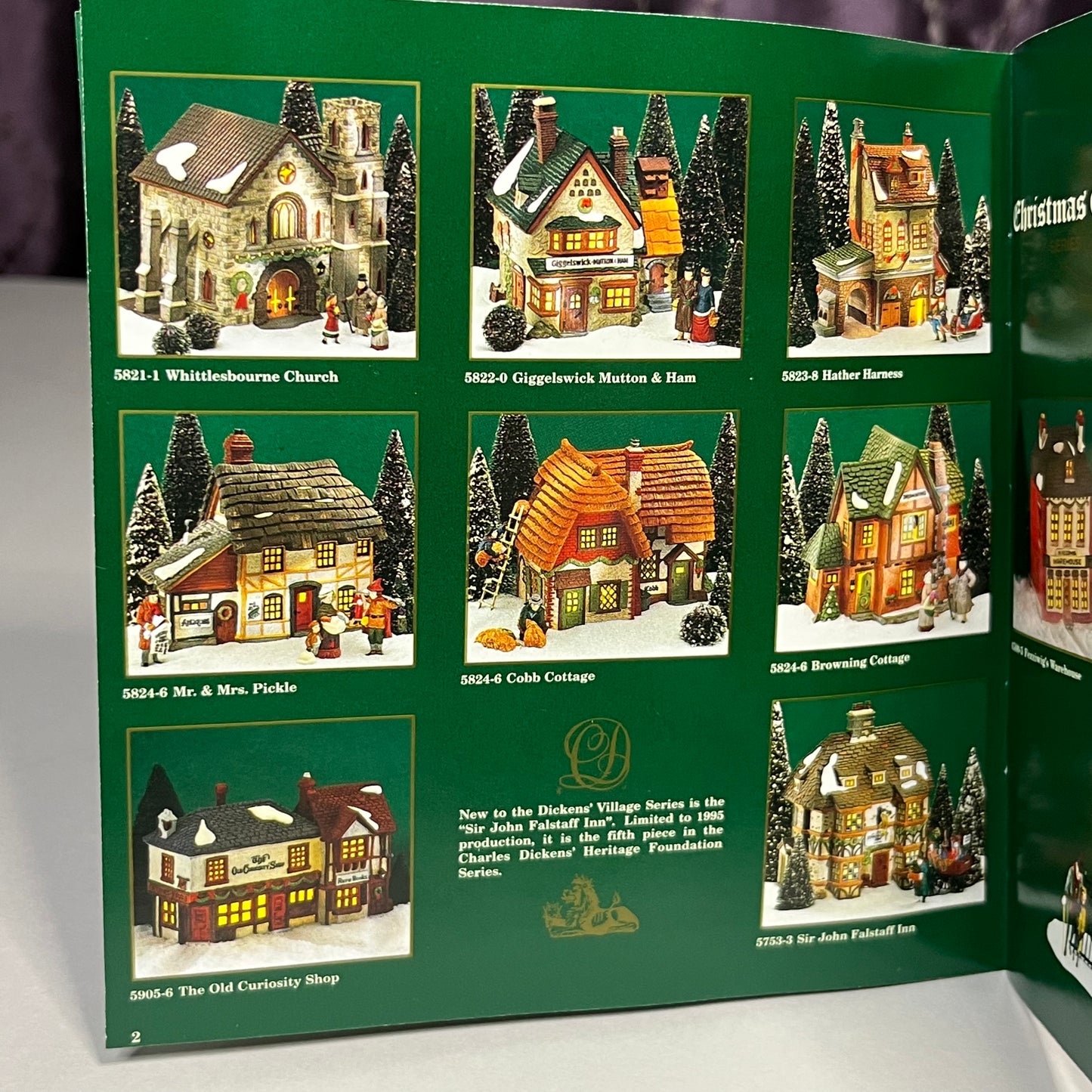 Whittlesbourne Church, Deparment 56 Dickens Village, #58211