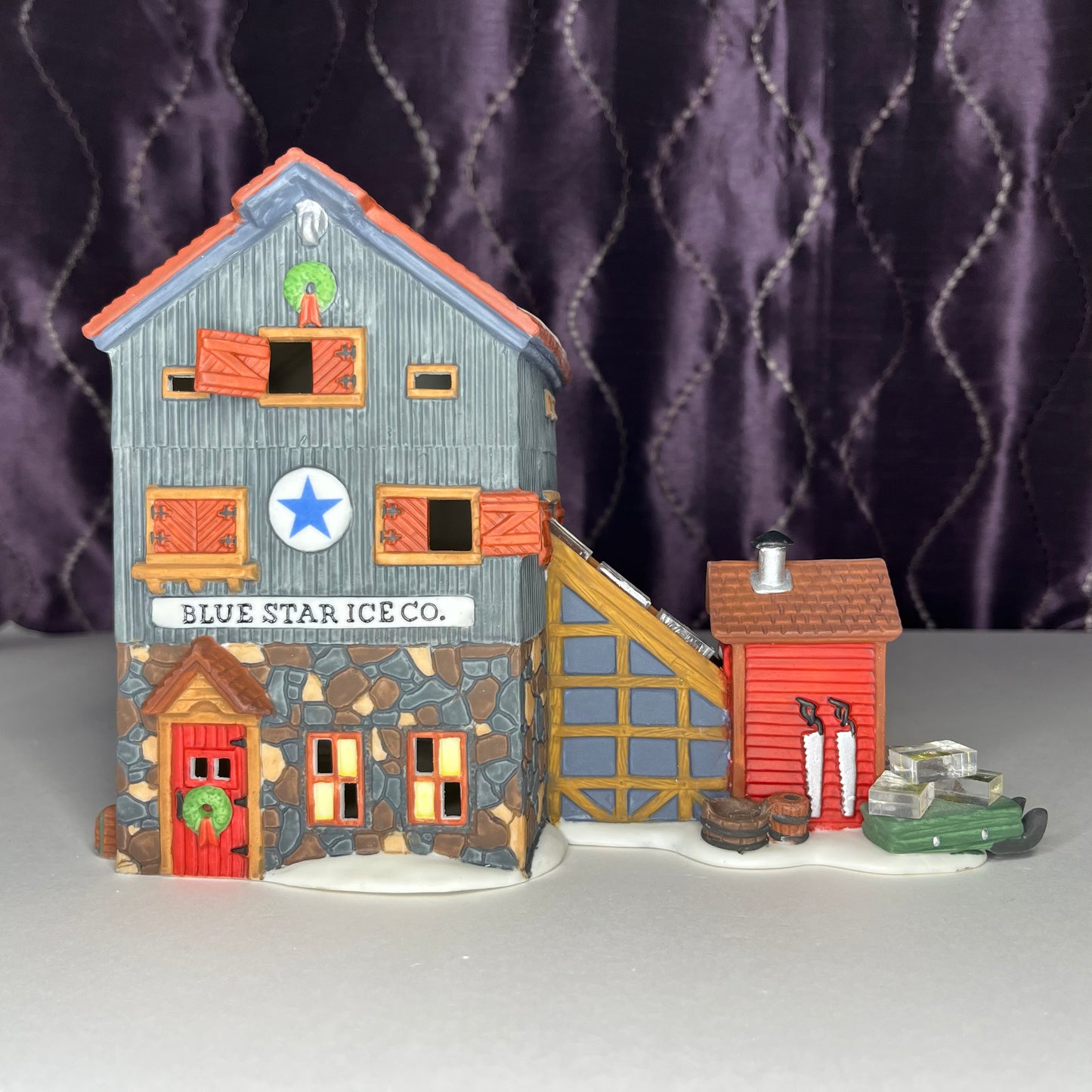Blue Star Ice Co, Department 56 New England Village Series, #56472