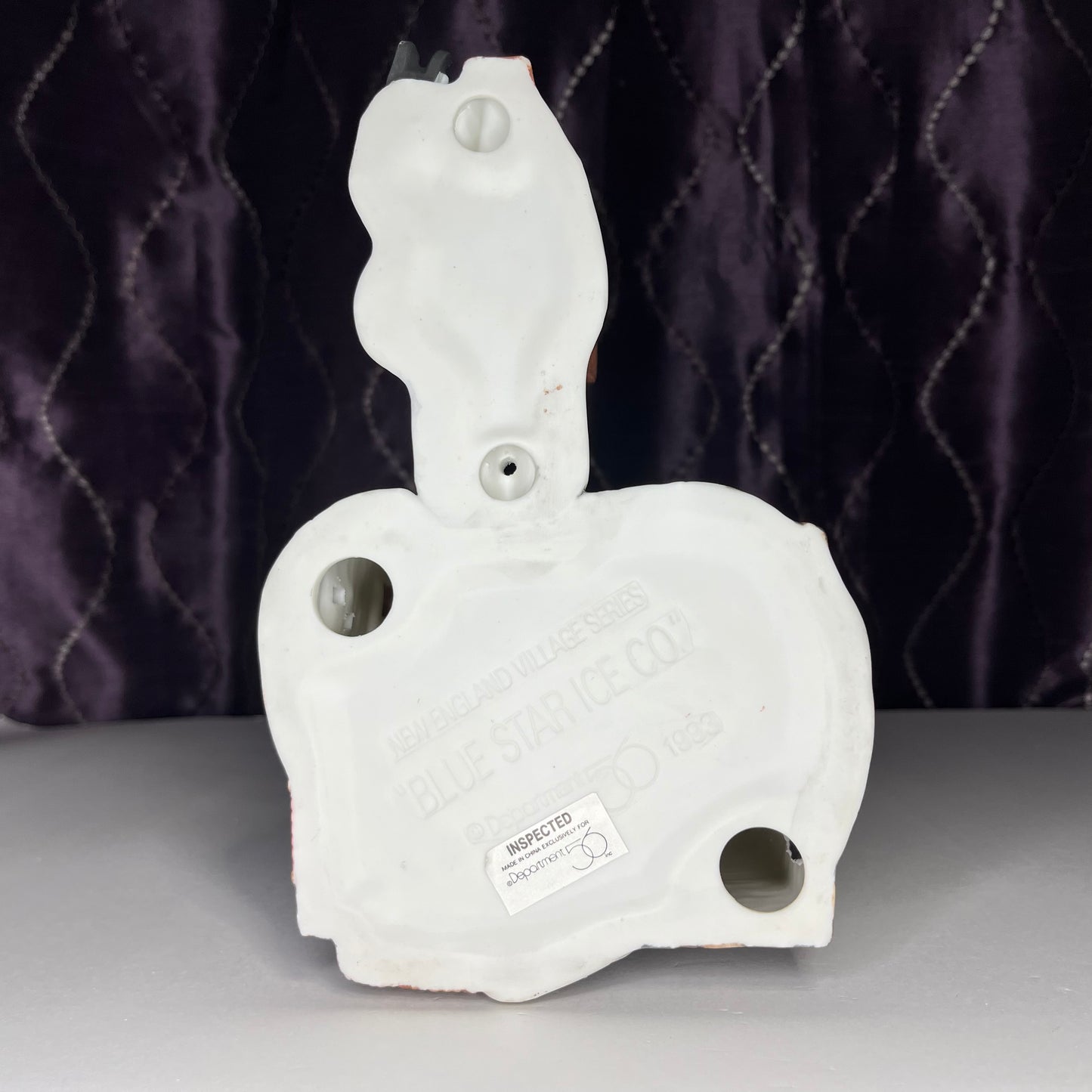 Blue Star Ice Co, Department 56 New England Village Series, #56472