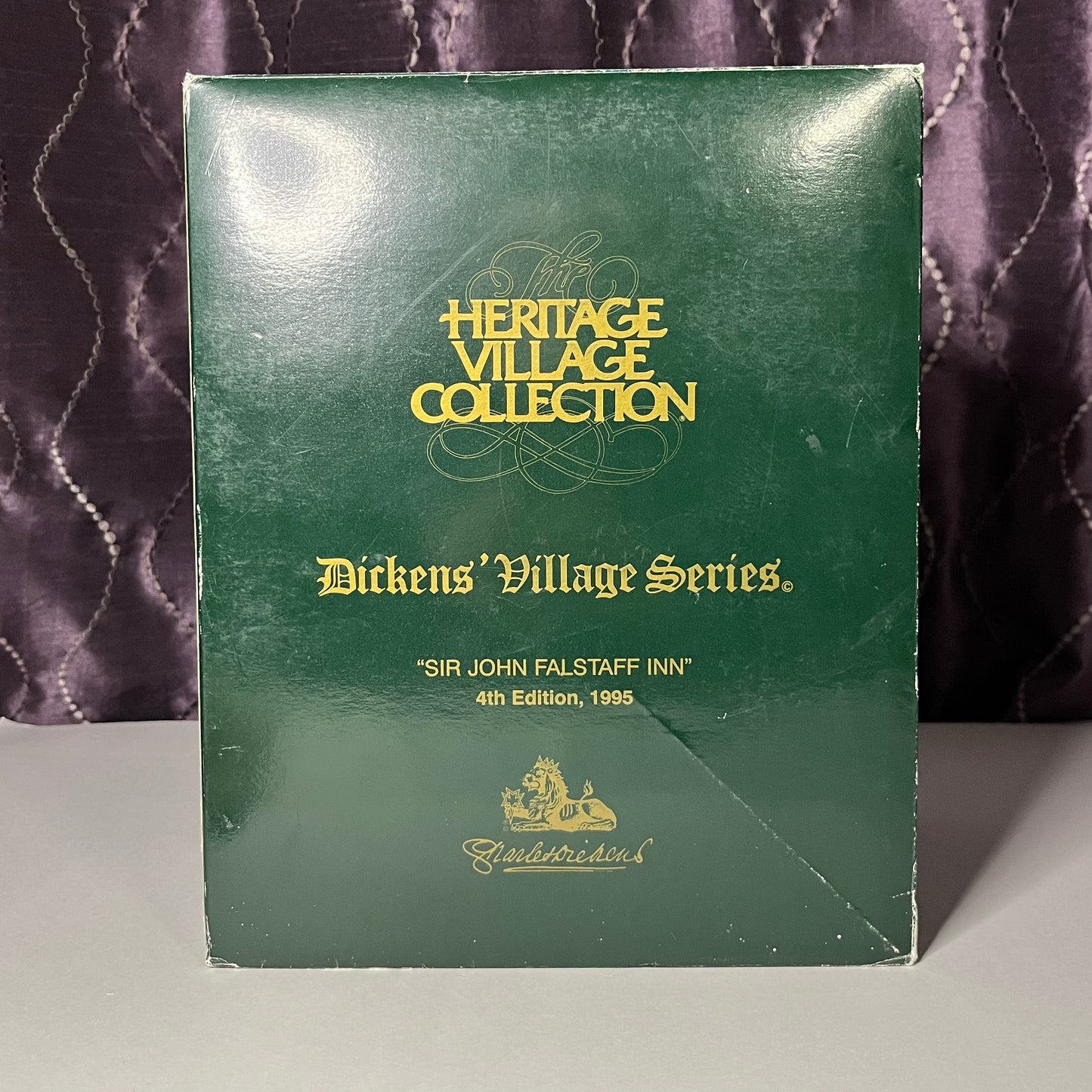 Sir John Falstaff Inn, 4th Edition, Dickens Village Series, Department 56, 1995