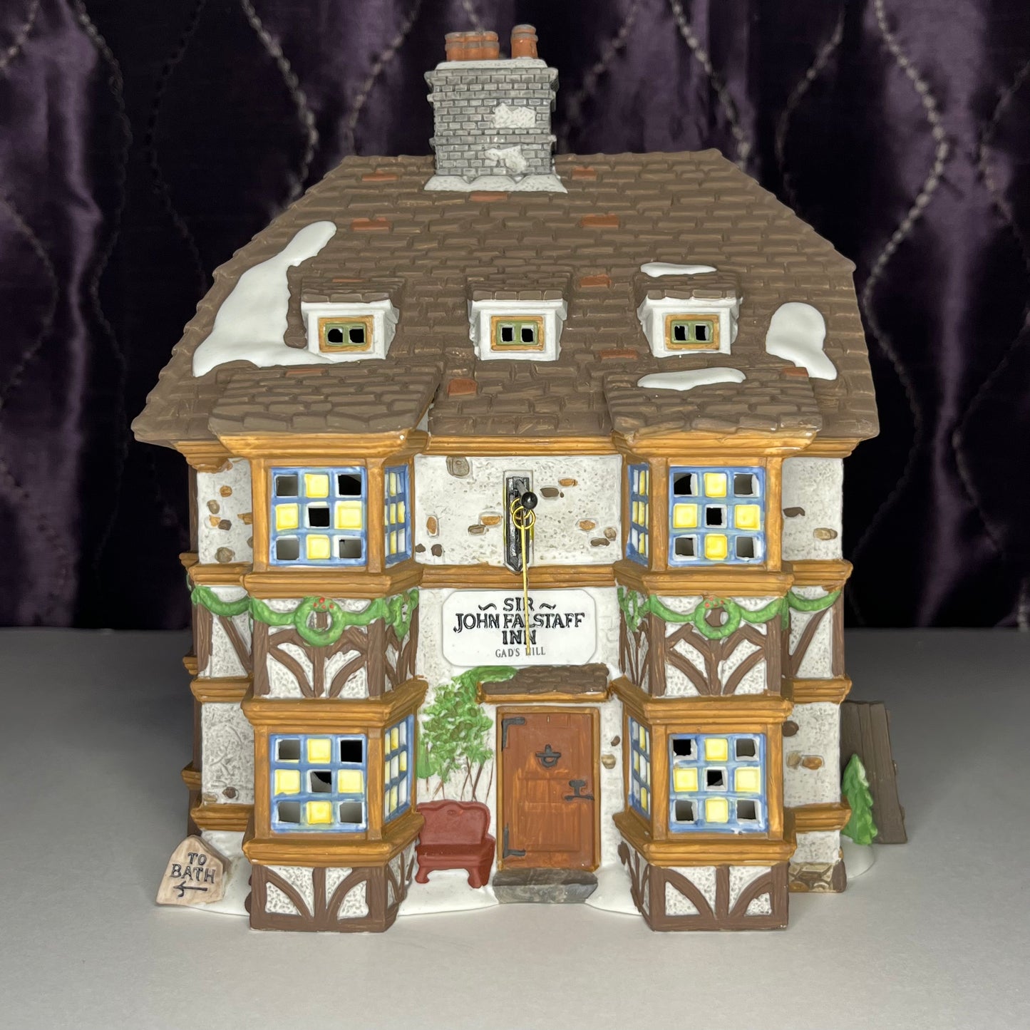 Sir John Falstaff Inn, 4th Edition, Dickens Village Series, Department 56, 1995