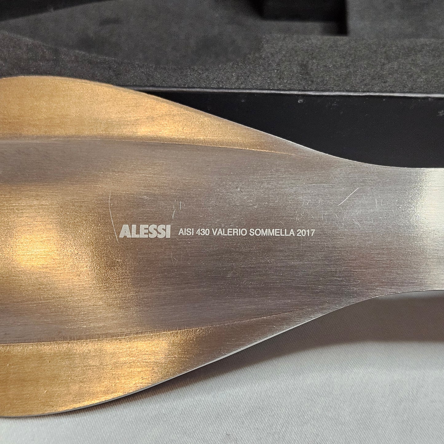 Alessi Boga Ginger Grater, designed by Valerio Sommella, 2017