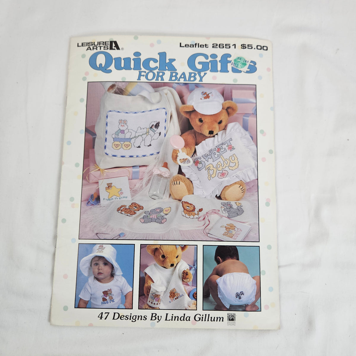 Quick Gifts for Baby, Cross stitch patterns by Linda Gillum