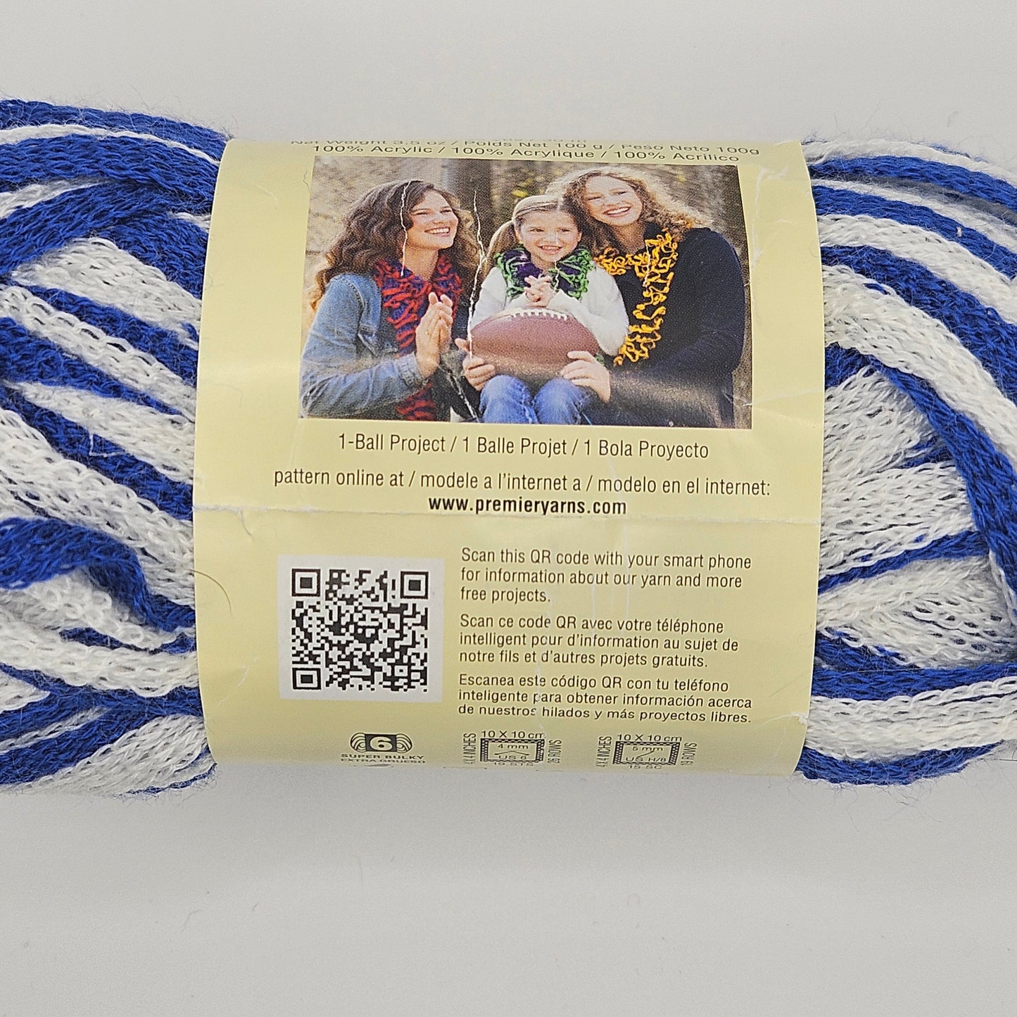 Starbella Ruffled Scarf Yarn  --  variety of colors