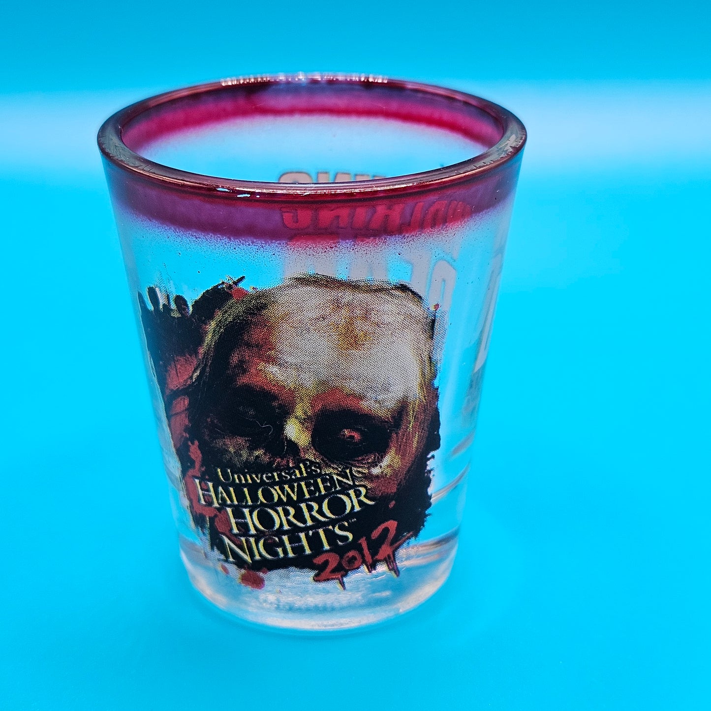 Walking Dead shot glass, Universal's Halloween Horror Nights 2012
