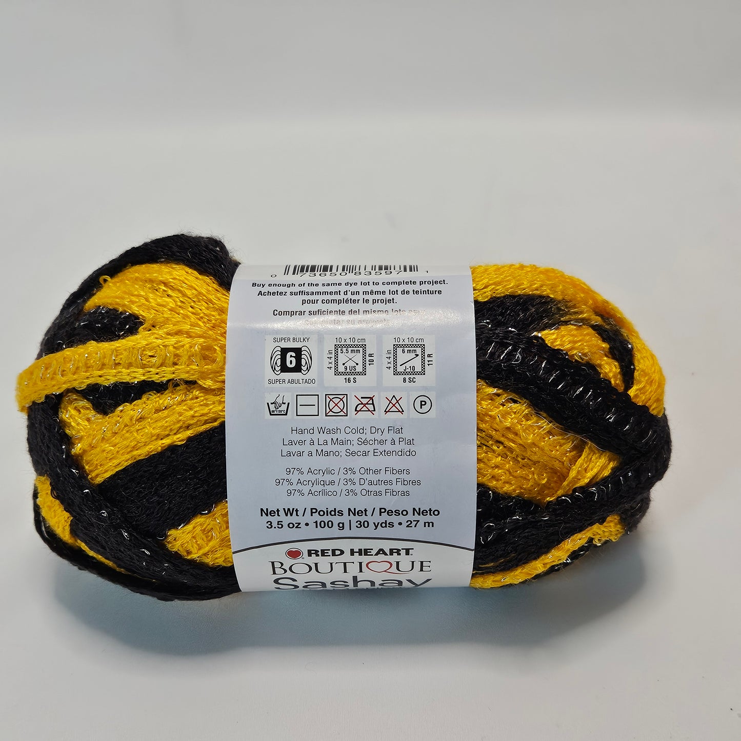 Red Heart Boutique Sashay Scarf Yarn - Super Bulky, various colors available