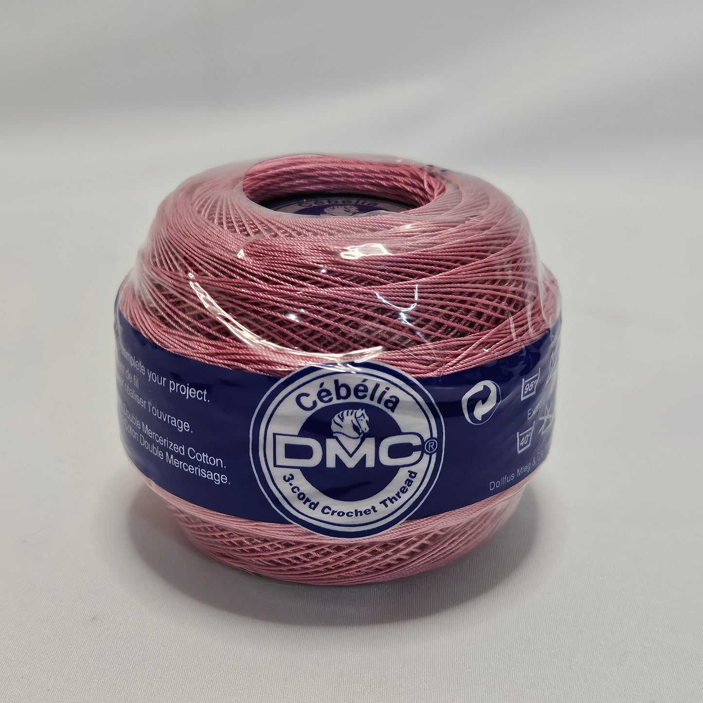 DMC Cebelia 3-cord cotton crochet thread, size 30