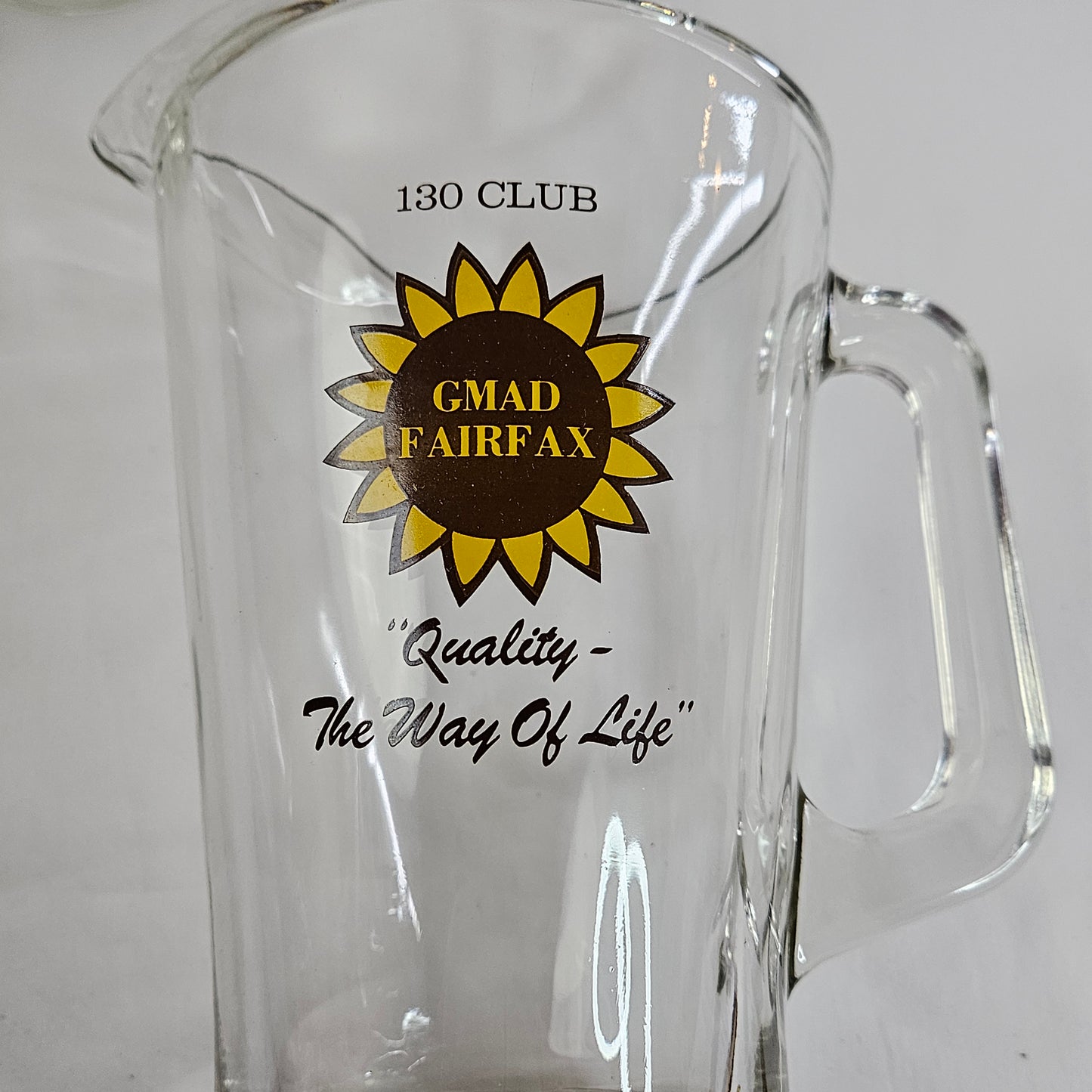 Vintage GMAD Fairfax 130 Club, 8 beer mugs and one pitcher