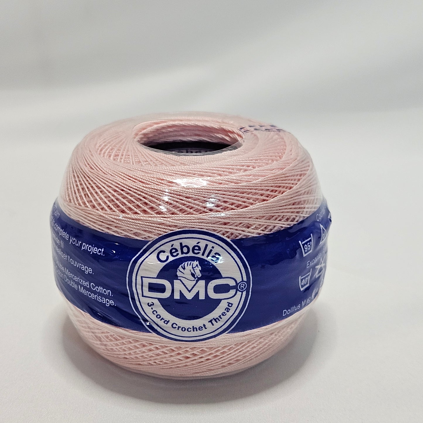 DMC Cebelia 3-cord cotton crochet thread, size 30