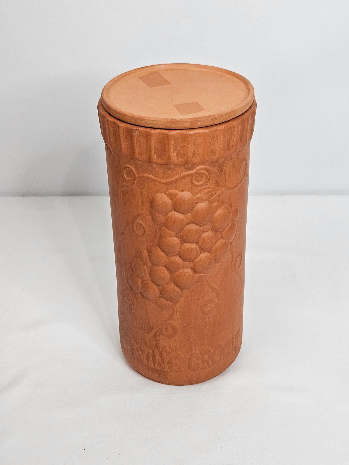Vintage Gourmet-Topf Terracotta Wine Crock, 10 1/4 inch tall