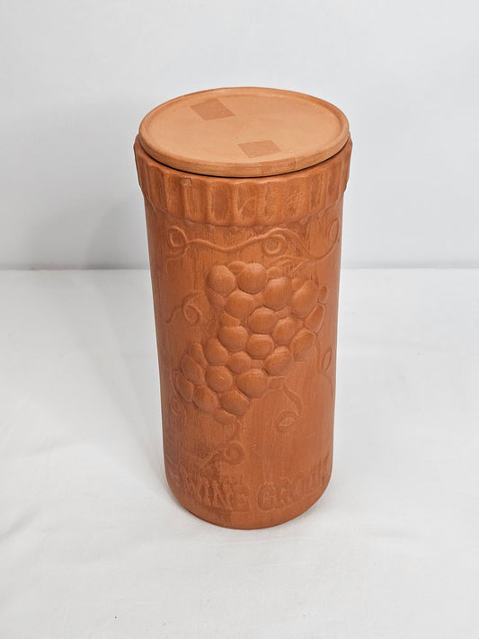 Vintage Gourmet-Topf Terracotta Wine Crock, 10 1/4 inch tall